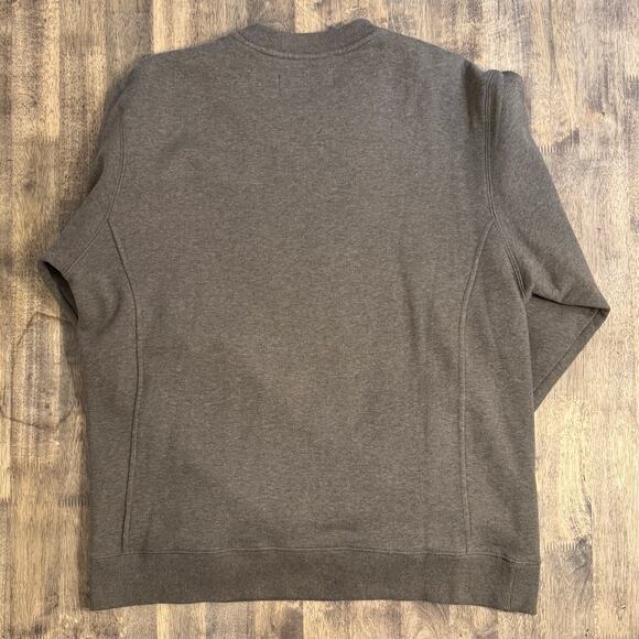 Play Cloths Our Gang 1977 Large P Crewneck Pullover Sweatshirt Brown Unisex XL - Picture 12 of 12